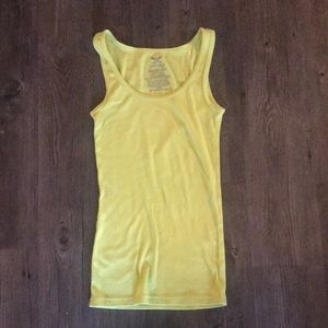 Yellow tank top